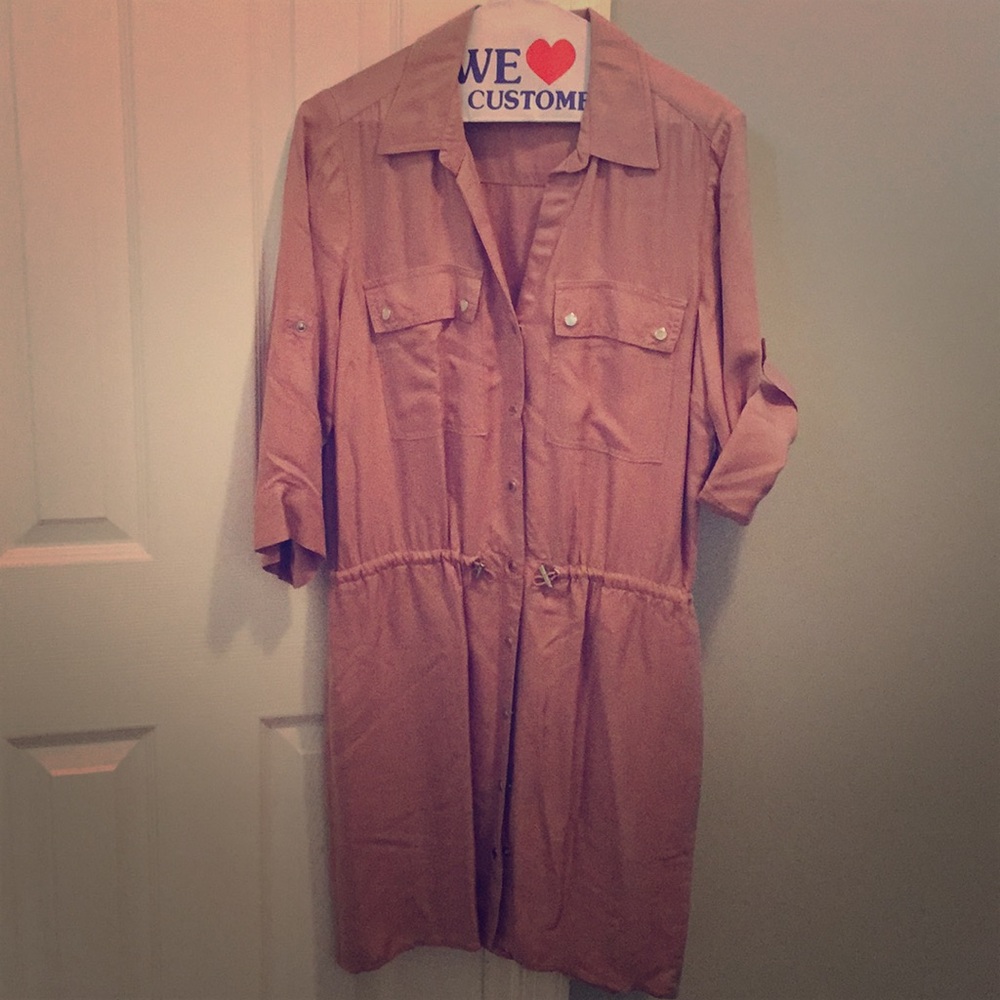 Military style dress